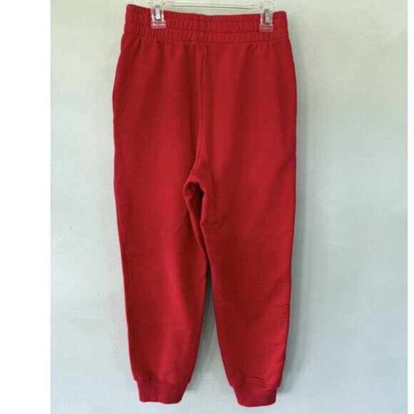Anine Bing True Red Tracy Sweatpants Joggers Women’s Small S Casual Pants Sweat - Picture 3 of 4